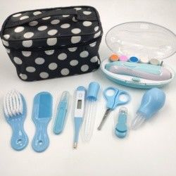 Hot selling Baby care kit  baby Grooming tools kit  electric baby nail trimmer nice carry bag Electric Nail trimming kit adult