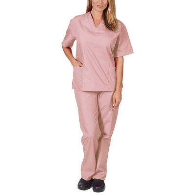 Wholesale Short Sleeve Hospital Nurse Uniform Scrub Suit For Female