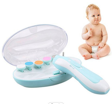 Hot selling Baby care kit  baby Grooming tools kit  electric baby nail trimmer nice carry bag Electric Nail trimming kit adult