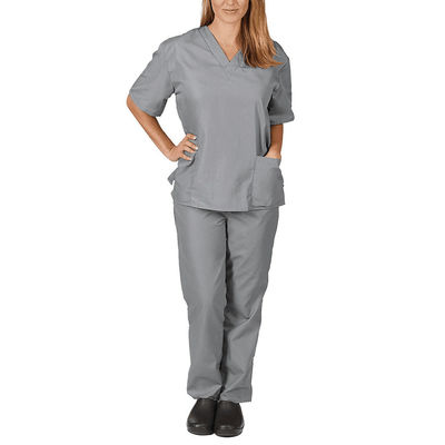 Wholesale Short Sleeve Hospital Nurse Uniform Scrub Suit For Female