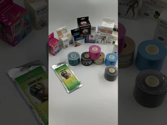 Kineziology Waterproof Pre-cut Therapy Tape cho chăm sóc sức khỏe thể thao thể thao